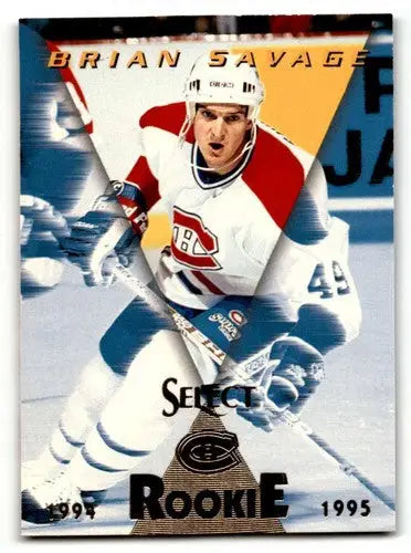 1994 Select #192 Brian Savage Montreal Canadiens Hockey Cards EX/NM ID:57800 - Hockey Cards