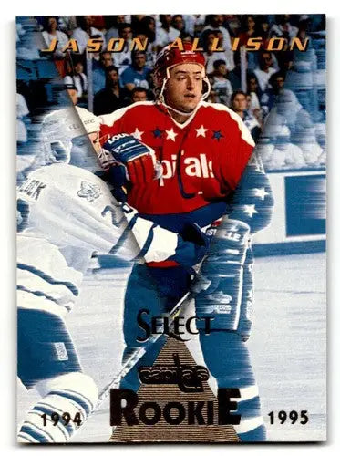 1994 Select #193 Jason Allison Washington Capitals Hockey Cards EX/N ID:57797 - Hockey Cards