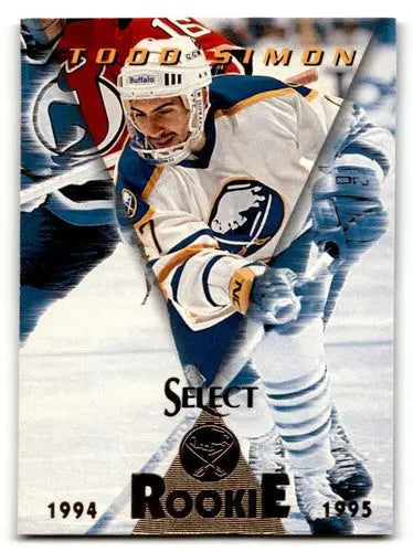 1994 Select #195 Todd Simon Buffalo Sabres Hockey Cards EX/NM ID:57803 - Hockey Cards
