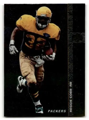 Reggie Cobb Green Bay Packers football card with original gloss from 1994 SP series