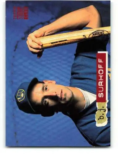 1994 Stadium Club #215 B.J. Surhoff NM Near Mint Brewers original gloss sports card