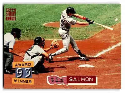 1994 Stadium Club #36 Tim Salmon baseball card for trading card collectors
