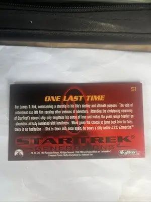 Star Trek Generations 1994 Spectra Etched Foil Chase Card S-1 in NM condition