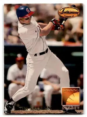 Tim Salmon baseball card from 1994 Ted Williams trading cards collection