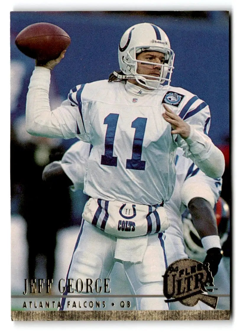 1994 Ultra #14 Jeff George - Trading Cards
