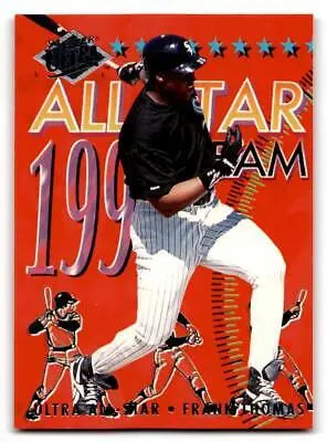Frank Thomas Ultra All-Star Team baseball card 1994 Ultra #2 featuring Frank Thomas