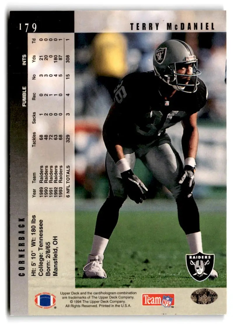 1994 Upper Deck #179 Terry McDaniel Electric - Trading Card