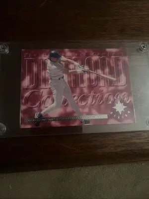 1994 Upper Deck Diamond Collection West #3 Juan Gonzalez Texas Rangers baseball card in case