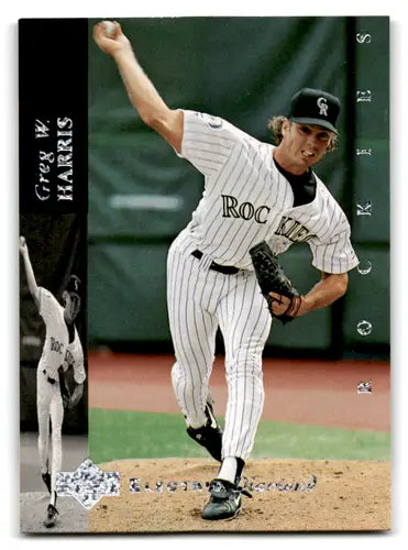 1994 Upper Deck Electric Diamond #194 Greg Harris NM Near Mint Rockies ID:72060 - Trading Cards