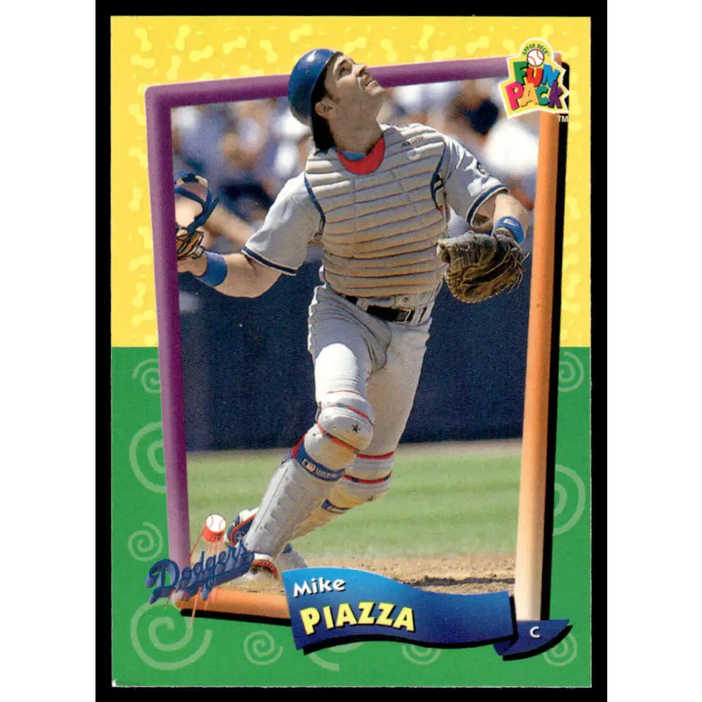 1994 Upper Deck Fun Pack #31 Mike Piazza EX/NM Los Angeles Dodgers Baseball Card
