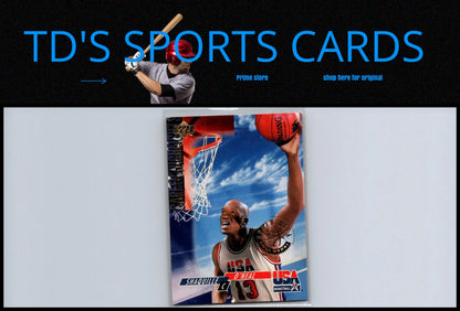 1994 Upper Deck USA #54 Shaquille O’Neal Gold Medal basketball card collectible