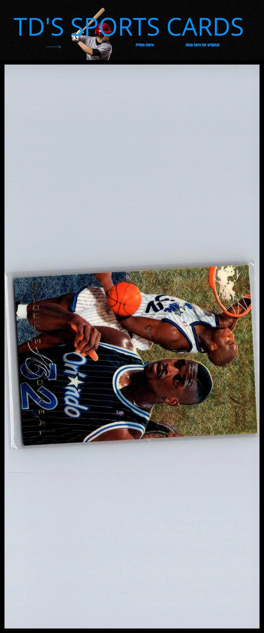 Shaquille O’Neal trading card from 1995-96 Flair #97 for basketball card collectors