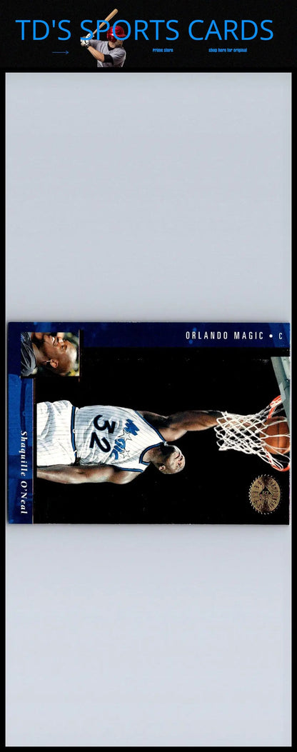Shaquille O’Neal trading card from 1995-96 SP Championship #76 collectible set