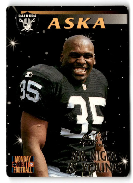 1995 Action Packed Monday Night Football #97 Joe Aska - Trading Card