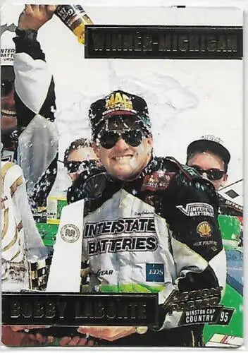 1995 Action Packed Winston Cup Country #49 Bobby Labonte racing card original gloss