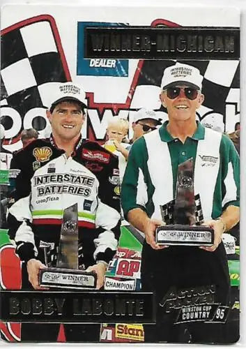 1995 Action Packed Winston Cup Country #56 Bobby Labonte racing card in original gloss