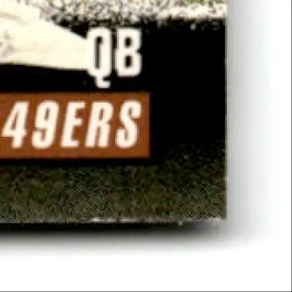 Classic Assets Football card featuring Steve Young, quarterback for the San Francisco 49ers