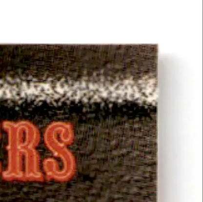 Textured dark brown coaster with red border for 1995 Classic Assets Football Steve Young