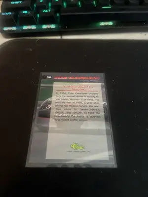 Dale Earnhardt trading card from 1995 Classic Assets Racing #29 for collectors