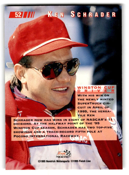 1995 Classic Racing Images Ken Schrader #52 - Unknown