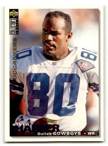 Alvin Harper Tampa Bay Buccaneers football card original gloss 1995 Collector’s Choice
