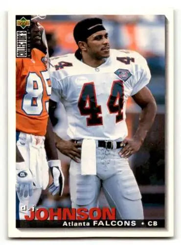 D.J. Johnson Atlanta Falcons Football trading card in original gloss condition
