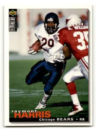 Raymont Harris Pittsburgh Steelers football card with original gloss, 1995 Collector’s Choice