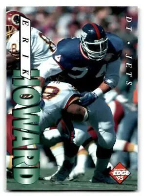 1995 Collector’s Edge #149 Erik Howard trading card featuring NFL star Erik Howard