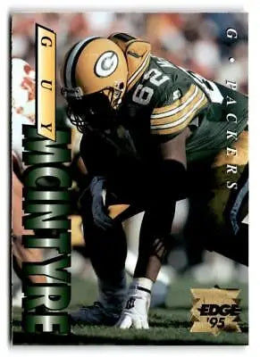 1995 Collector’s Edge #74 Guy McIntyre Gold Logo football trading card display