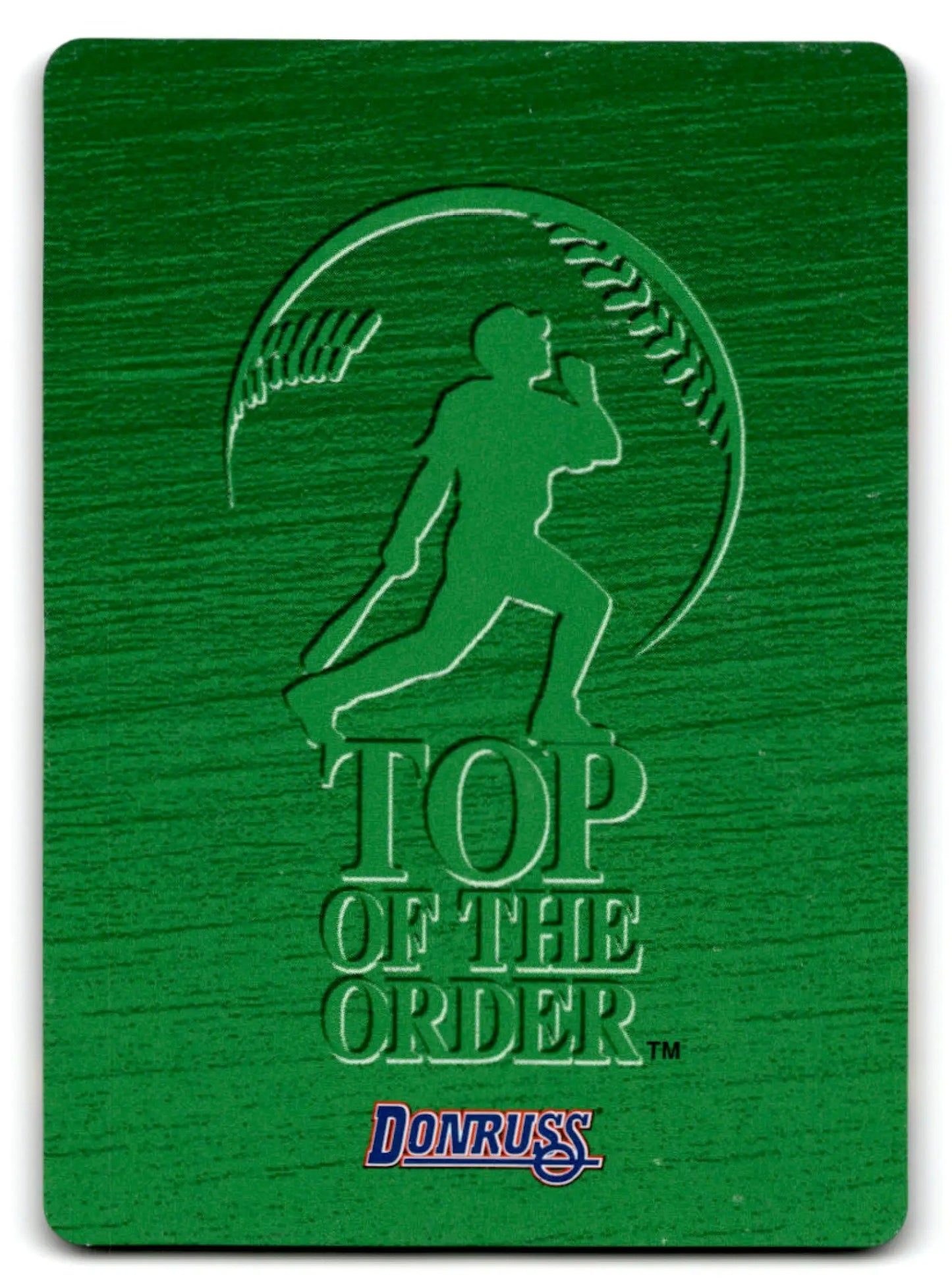 Green Donruss Baseball Top of the Order Steve Trachsel NNO Chicago Cubs card image