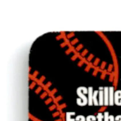 Black and orange baseball-themed coaster featuring order Steve Trachsel NNO Chicago Cubs Donruss Baseball
