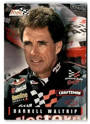 Darrell Waltrip racing card from 1995 Finish Line trading cards collection