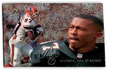 1995 Flair #10 Bert Emanuel Football trading card from the collection of sports trading cards