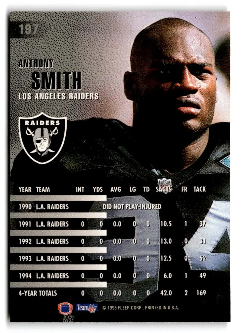 1995 Fleer #197 Anthony Smith - Trading Cards