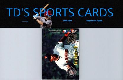 Barry Bonds baseball card from 1995 Fleer Joe Carter / Barry Bonds All-Stars trading cards