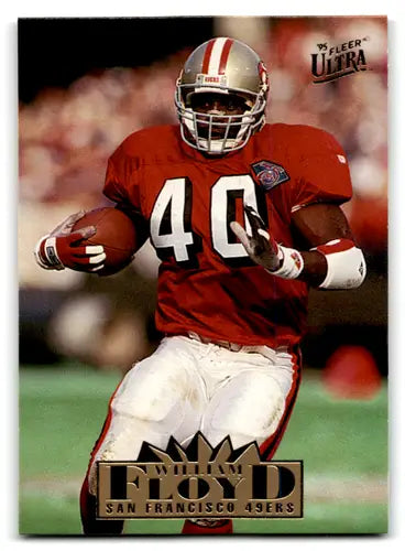 1995 Fleer Ultra #296 William Floyd NM-MT 49ers ID:70379 - Trading Cards
