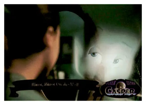 1995 Fleer Ultra Casper #69 Mirror, Mirror On The Wall scene with original gloss finish