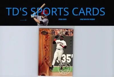 1995 Leaf #3 Barry Bonds Great Gloves baseball card collectible item