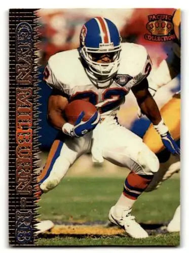 1995 Pacific #289 Glyn Milburn Denver Broncos Football Card with original gloss finish