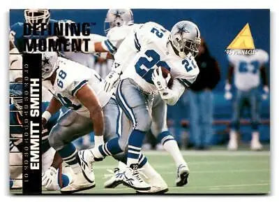 Emmitt Smith 1995 Pinnacle Club Collection #234 football card collectible item