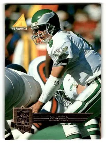 1995 Pinnacle Club Collection #42 Bubby Brister Football Card with original gloss finish