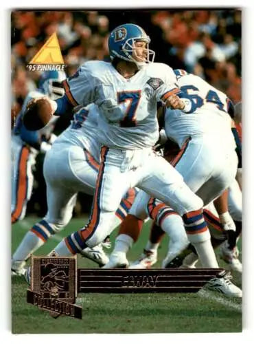1995 Pinnacle Club Collection #68 John Elway Denver Broncos original gloss trading card