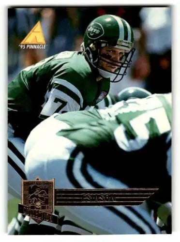 1995 Pinnacle Club Collection #76 Boomer Esiason New York Jets football card original gloss