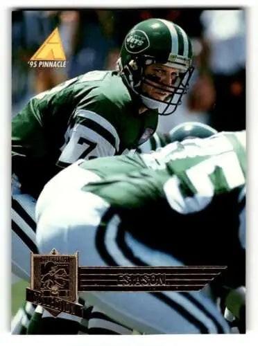 Original gloss 1995 Pinnacle Club Collection #76 Boomer Esiason New York Jets trading card