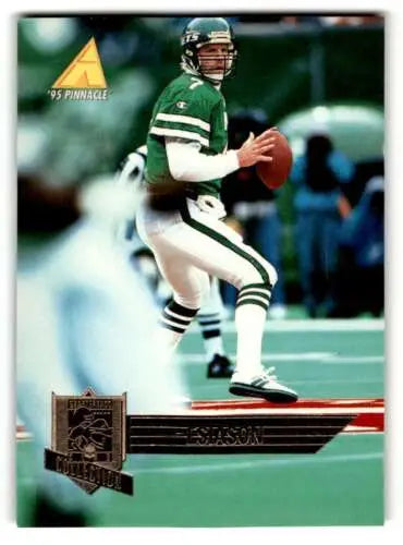 1995 Pinnacle Club Collection #77 Boomer Esiason Football Trading Card Original Gloss