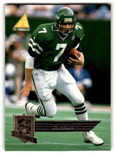 1995 Pinnacle Club Collection #78 Boomer Esiason New York Jets original gloss card