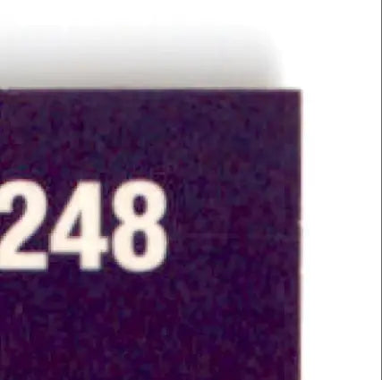 Dark purple numbered card from Pinnacle Football NFC Checklist Trophy Collection