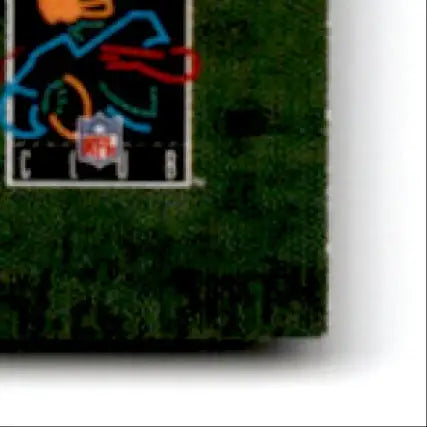 Football trading card of Steve Young from Pinnacle Football San Francisco 49ers on grass