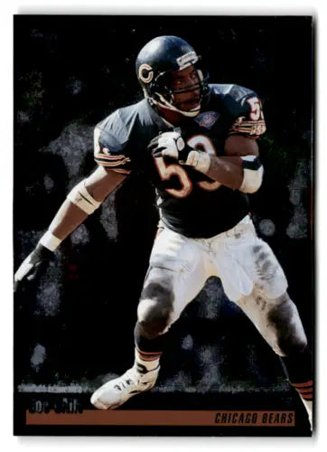 1995 Pro Line Silver #162 Joe Cain football card featuring original gloss of Chicago Bears