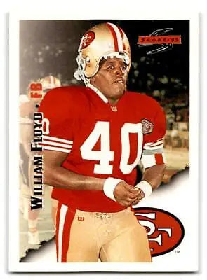 William Floyd football card from 1995 Score #104 trading cards collection
